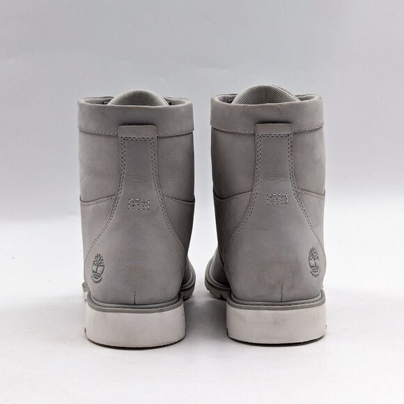 Timberland Women Campton Light Grey Nubuck Waterproof 6in Boots size 8.5 - Picture 5 of 11